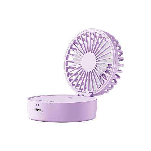 Handheld Mist Cooling Fan - 3-Speed Foldable Mini Fan with Spray Function, 2000mAh Rechargeable, Perfect Summer Gift for Home Office Travel