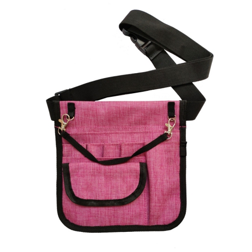Nurse tool waist bag, portable nurse tool bag, nurse crossbody bag, nurse shoulder bag - light red