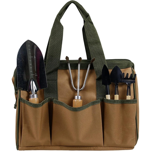 Gardening tool bag Garden hand tool set Multi-pocket hardware tool kit Tool bag Electrician tool organizer Gardening tool storage