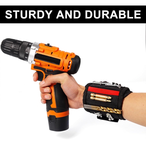 Strong magnet wrist strap electrical woodworking multifunctional hardware tool magnetic magnetic absorption Velcro strap