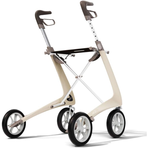 byAcre Carbon Ultralight Regular Rollator, White