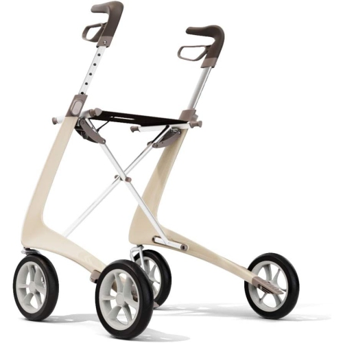 byAcre Carbon Ultralight Regular Rollator, White