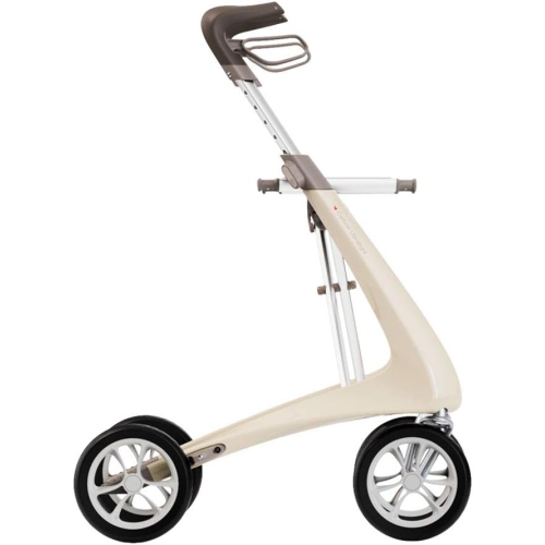 byAcre Carbon Ultralight Regular Rollator, White