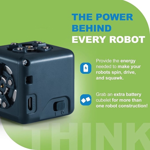 Modular Robotics Battery Cubelet - STEM Robotics Battery for Cubelets Builds