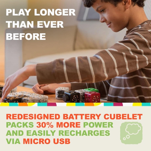 Modular Robotics Battery Cubelet - STEM Robotics Battery for Cubelets Builds