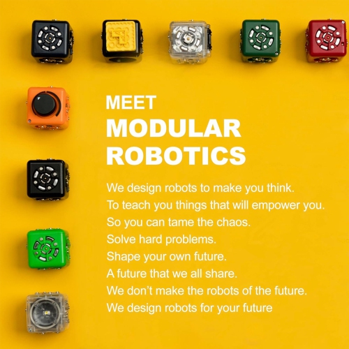 Modular Robotics Blocker Cubelet Robot Blocks - STEM Robot Cube for Home and Classroom Robotics - Ages 4+ Years