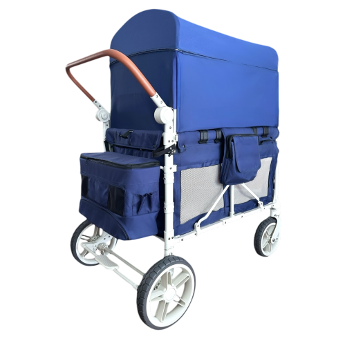 Follemün Celeste L4 Stroller Wagon 4 passenger Beach Wagon - Royal Blue
