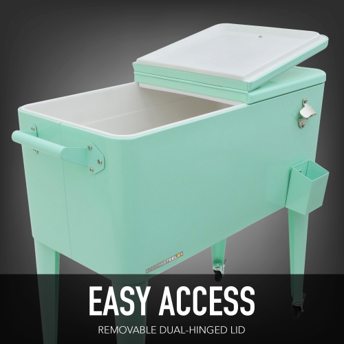 Permasteel - 80QT Patio Cooler - MINT