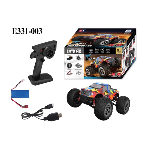 Double E 1:10 Ford F150 High Speed RC Car – Remote Control Fast Off-Road Vehicle