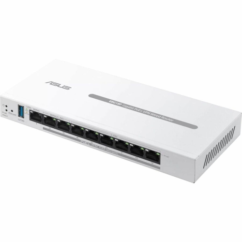 ASUS ExpertWiFi 8-Port Gigabit PoE+ Compliant VPN Wired Router -
