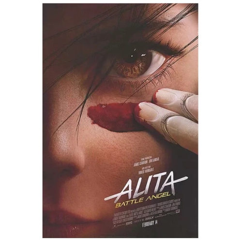 HOME DECOR FRENCH - ALITA BATTLE ANGEL Double Sided Original Movie Poster 27×40