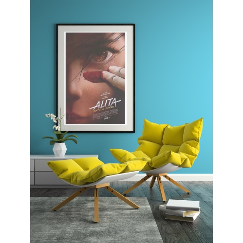HOME DECOR FRENCH - ALITA BATTLE ANGEL Double Sided Original Movie Poster 27×40