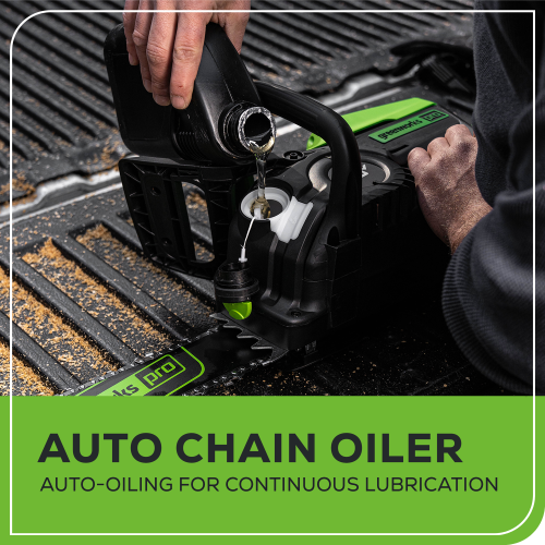 Greenworks 60V 18'' Brushless Chainsaw, Battery and Charger Not Included