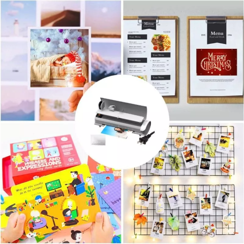 Machine à plastifier 13 pouces Machine à laminer thermique froide pour A3/A4/A5/A6, Machine à plastifier personnelle pour Home Office School