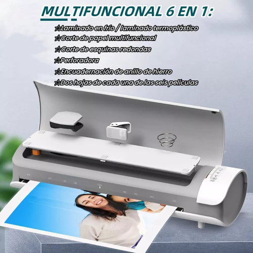 Machine à plastifier 13 pouces Machine à laminer thermique froide pour A3/A4/A5/A6, Machine à plastifier personnelle pour Home Office School