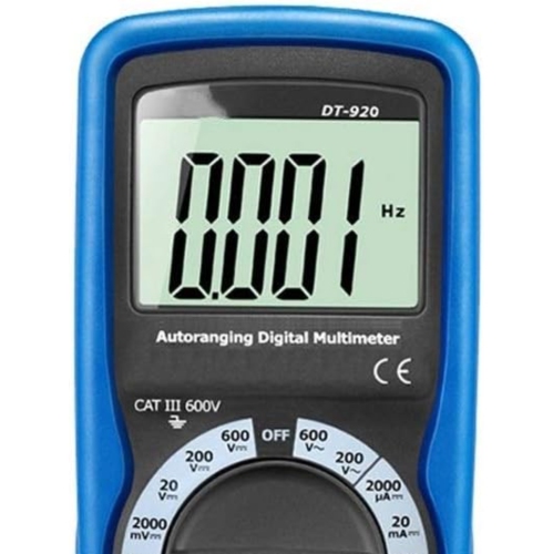 Tester Voltmeter Measurement Digital Multi DT 920 Digital Automatic Microwave Oven High Precision Pocket World Belt
