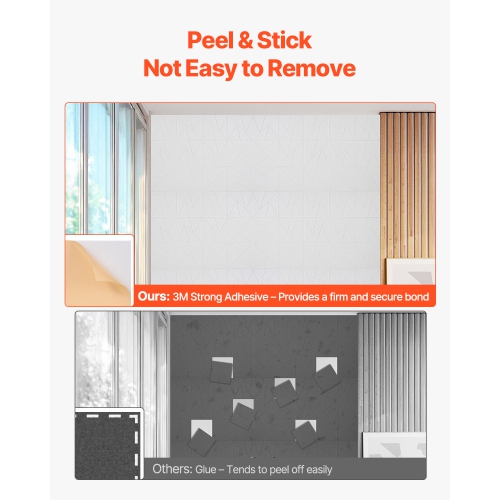 VEVOR 18 Pack Acoustic Panels with Self Adhesive, 11.8 x 11.8 x 0.4 inch Sound Proof Foam Panels, Polyester Fiber Soundproof Wall Panels High