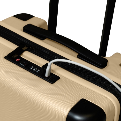 Earth Collection 3 Piece Hardside Luggage Set