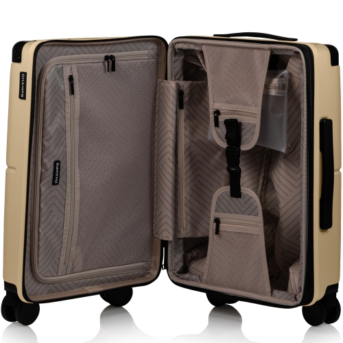 Earth Collection 3 Piece Hardside Luggage Set