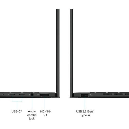 Refurbished ASUS ZenBook 14" OLED Touch Laptop, Ultra 5 125H, 8GB RAM, 1TB SSD, AI PC, 15-Hr Battery, Win 11, Webcam