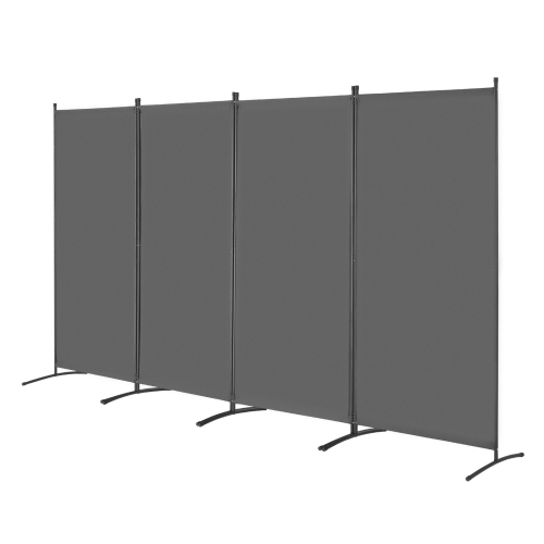 VEVOR Room Divider, 4 Panels Room Divider, Folding Privacy Screen and Portable Partition Divider for Room Separation, Freestanding Room Partitions