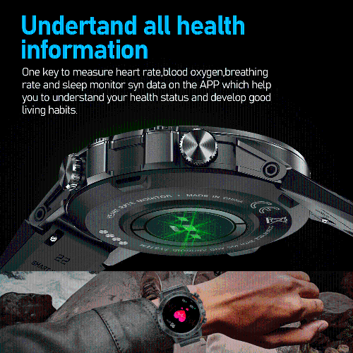 Bluetooth Calling Smart Watch With 1.39-Inch IPS Large Screen, Outdoor Sports Watch With Heart Rate and Blood Pressure Monitoring – Black