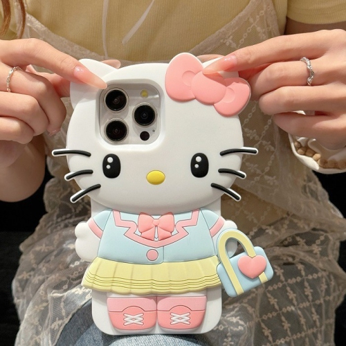 KT cat iPhone 15 mobile phone case