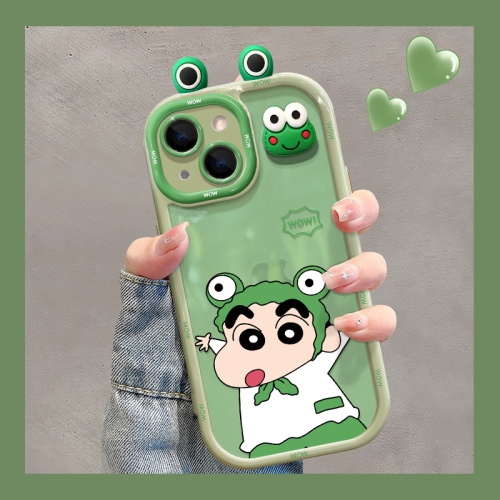 3D Cute Frog Doll Phone Case