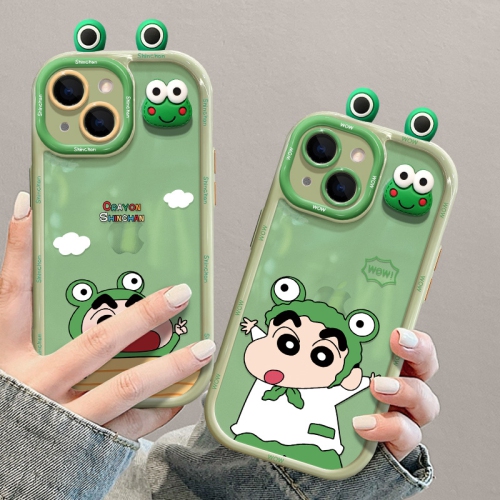 3D Cute Frog Doll Phone Case