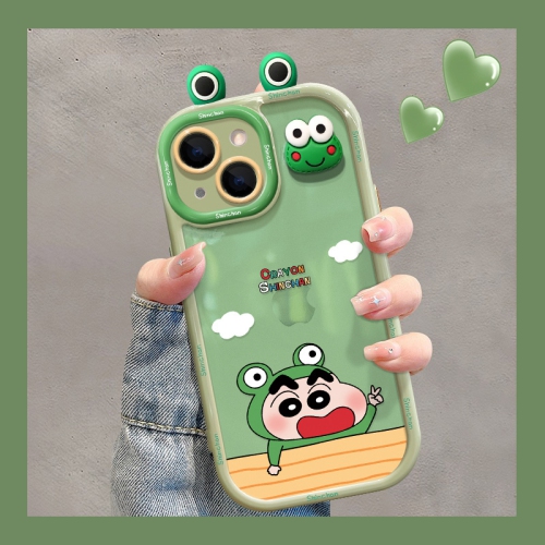3D Cute Frog Doll Phone Case
