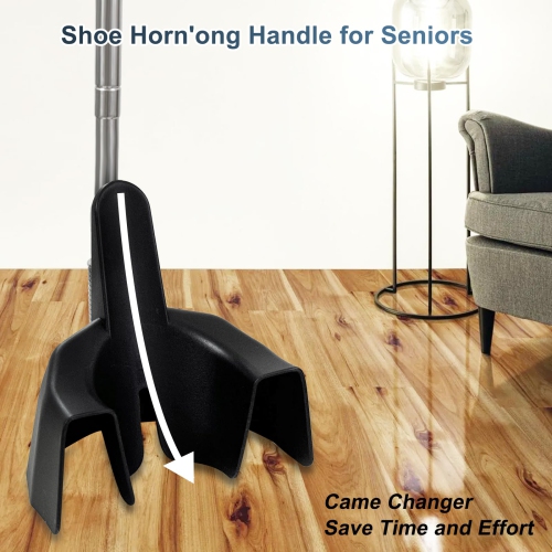 Shoe Horn Long Handle for Seniors, 9.4"-30" Telescoping Shoe Horns for Shoe Assist Shoe Helper , Best Gifts for Elderly Dad Parents