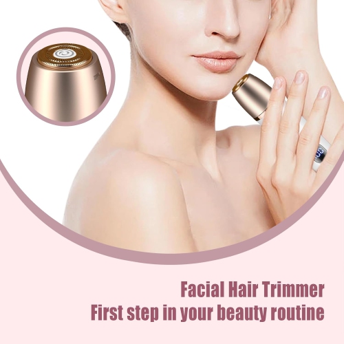 2-in-1 Women Electric Shaver Dual Head Bikini Trimmer,Electric Razor for Face Legs Underarms,Wet & Dry Use Cordless Painless Hair Removal