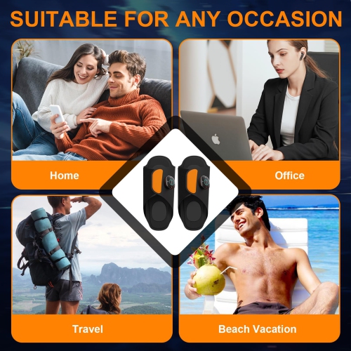 EMS Foot Massager Mat - for Pain Plantar Relief, Wearable Legs & Feet Massager Pad with Remote Control