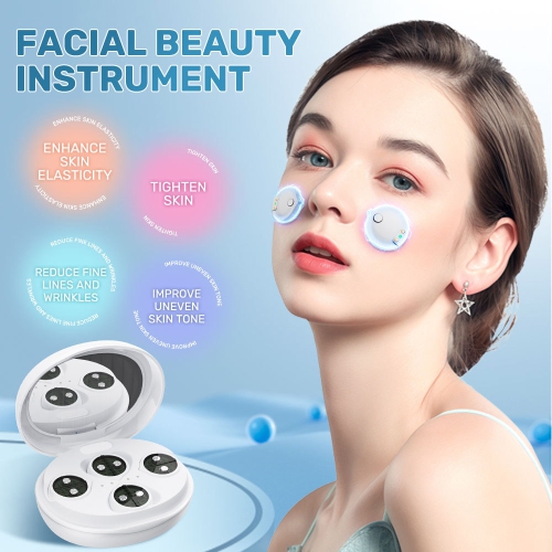 Red Light Facial Micro-current Pulse Massage Skin Rejuvenation Beauty Improvement Facial Fine Lines Massager