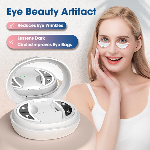 Appareil de massage pour les yeux électrique Red Light Fatigue Relief Anti Wrinkle Eye Bag Dark Circle