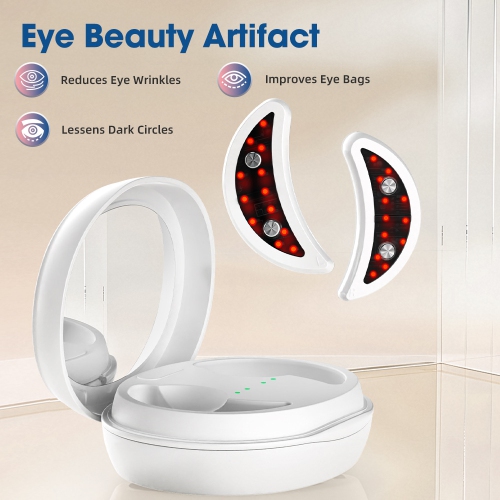 Appareil de massage pour les yeux électrique Red Light Fatigue Relief Anti Wrinkle Eye Bag Dark Circle