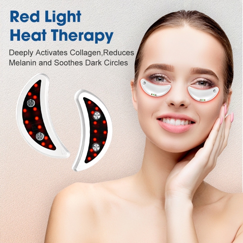 Appareil de massage pour les yeux électrique Red Light Fatigue Relief Anti Wrinkle Eye Bag Dark Circle