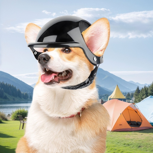 Dog Helmets Large Size Helmets with Ear Motorcycle Dog Helmets Multi-Sport Dog Hard Hat Outdoor for Dogs