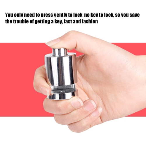 Disc brake lock mini aluminum alloy bicycle security anti-theft lock suitable for motorcycle road bike mountain bike