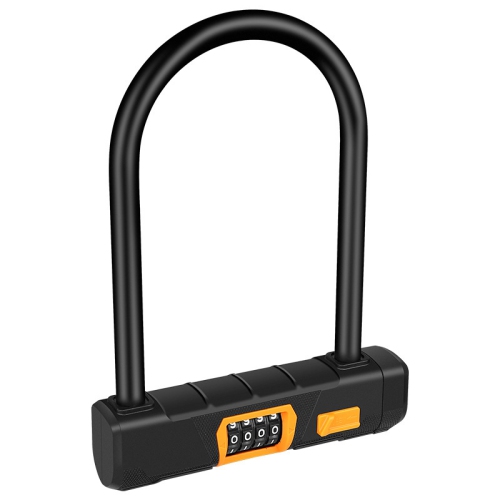 Motorcycle lock Battery electric car lock Anti-theft mountain bike lock Bicycle anti-hydraulic shear U-shaped password lock