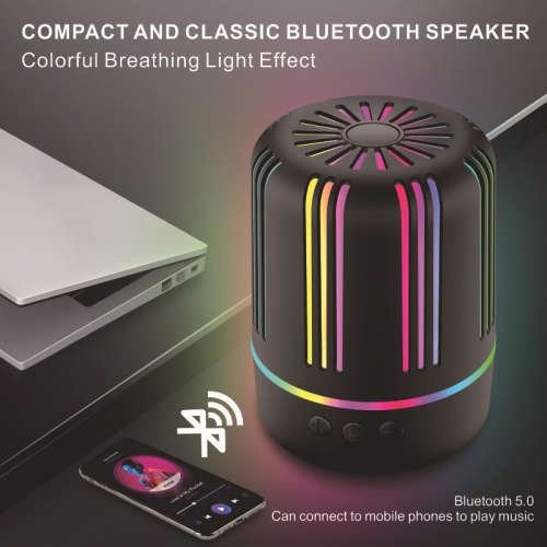K2056 Bluetooth speaker colorful luminous home wired USB computer desktop high volume small speaker