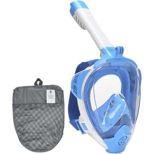 180° ultra-wide angle full dry snorkeling mask | dual airflow anti-fog system | comfortable silicone seal | adjustable headband | adult snorkeling