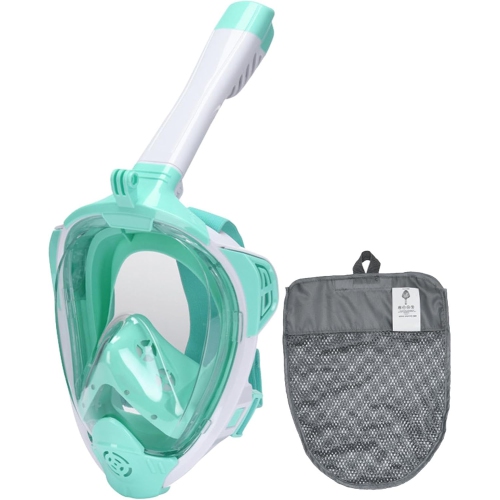 180° ultra-wide angle full dry snorkeling mask | dual airflow anti-fog system | comfortable silicone seal | adjustable headband | adult snorkeling