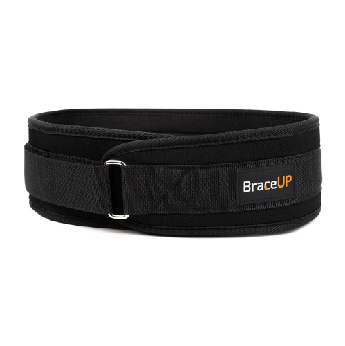 BraceUP Weight Lifting Belt for Men and Women – 10 cm Wide Weight Belt, for Weightlifting, Squat, Deadlift, Power Lifting, Gym Training, and Back