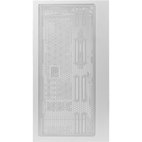 MSI MAG PANO 110R PZ White - Mid-Tower Gaming PC Case - Tempered Glass Side Panel - 3 x 120mm ARGB Fans - Support up to 360mm Radiator - Mesh Panel