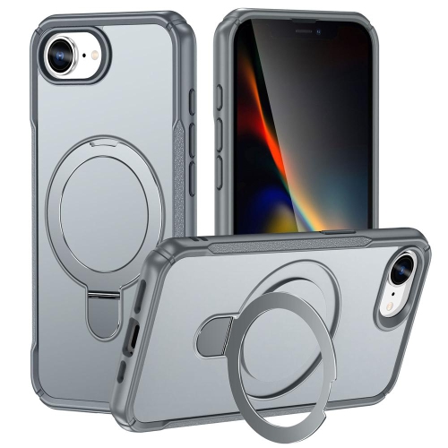 XCRS Vivid Magnetic Phone Cover with Rotatable Invisible Kickstand, Magsafe case for Apple iPhone 16e 2025
