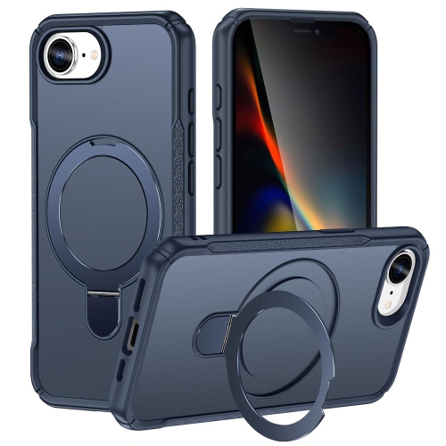 XCRS Vivid Magnetic Phone Cover with Rotatable Invisible Kickstand, Magsafe case for Apple iPhone 16e 2025