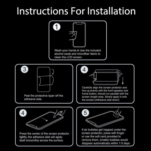 XCRS Tempered Glass Screen Protector for Apple iPhone 16e – Pack of 2