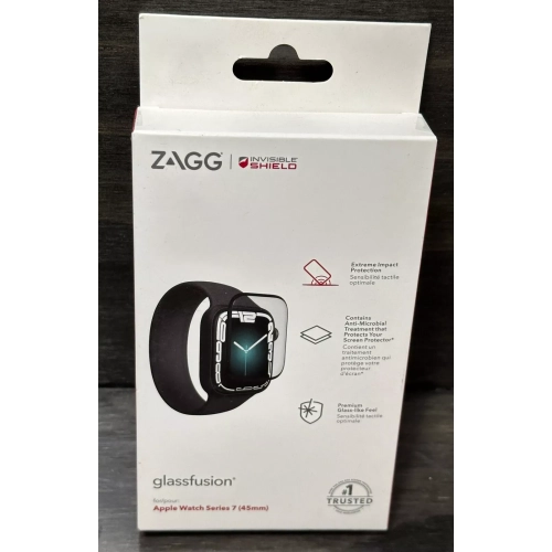 Zagg Glass Fusion Screen Protector Anti-Microbial - Apple Watch Series 7