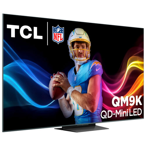 Téléviseur intelligent Google mini-DEL HDR UHD 4K série QM9K de 65 po de TCL - 2025